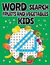 Word Search Fruits And Vegetables Kids
