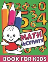 Math activity book for kids