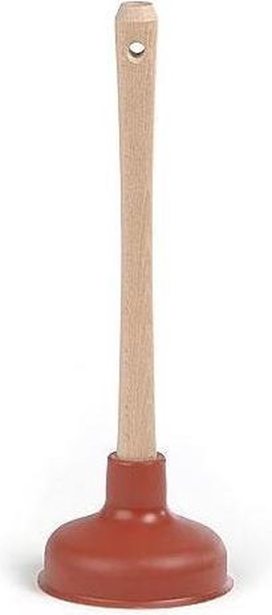 Ontstopper houten steel natuur rub 38x14