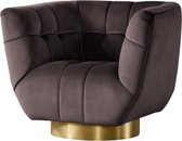 Fauteuil Caldes ( stone/goud)