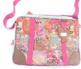 Oilily Reistas small - met naamtag - Raspberry