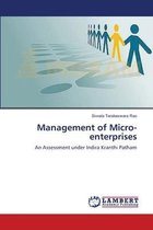 Management of Micro-enterprises