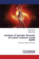 Analysis of genetic diversity of Castor cultivars using RAPD