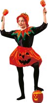 Kostuum Pumpkin Witch | Maat 152 | Verkleedkleding | Carnavalskostuum