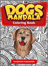 Dogs mandala coloring book