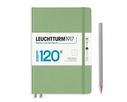 Leuchtturm1917 notitieboek - 120 grams - medium A5 notitieboek – dotted - sage