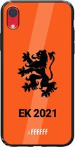 6F hoesje - geschikt voor iPhone Xr -  TPU Case - Nederlands Elftal - EK 2021 #ffffff
