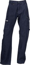 T'RIFFIC® STORM Worker Lang Canvas washed 100% katoen Marine size 48