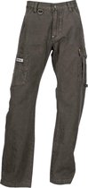 T'RIFFIC® STORM Worker Lang Canvas washed 100% katoen Olijfgroen size 46