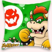 Super Mario kussen - Bowser met naam