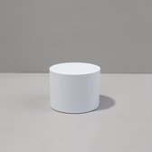 7,6 x 6 cm cilinder geometrische kubus effen kleuren fotografie foto achtergrond tafel schieten schuim rekwisieten (wit)