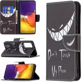 Voor Samsung Galaxy A82 5G Gekleurd Tekenpatroon Horizontale Flip Lederen Case met Houder & Kaartsleuven & Portemonnee (Smirk)