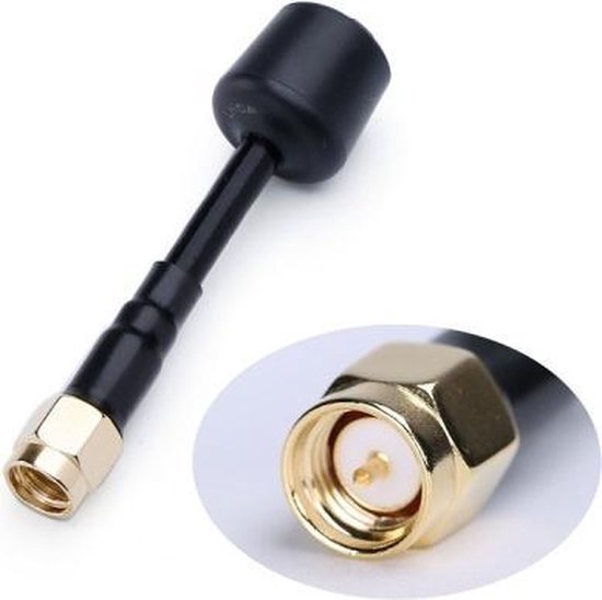 2 Stuks 433MHz Antenne 3dBi SMA Mannelijke Antenne＋15cm U.FL IPX IPEX