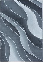 Modern laagpolig vloerkleed Costa - grijs 3523 - 200x290 cm