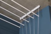High & Dry droogrek – hangend aan plafond – 5 stangen – 100 cm lang – met optreksysteem.
