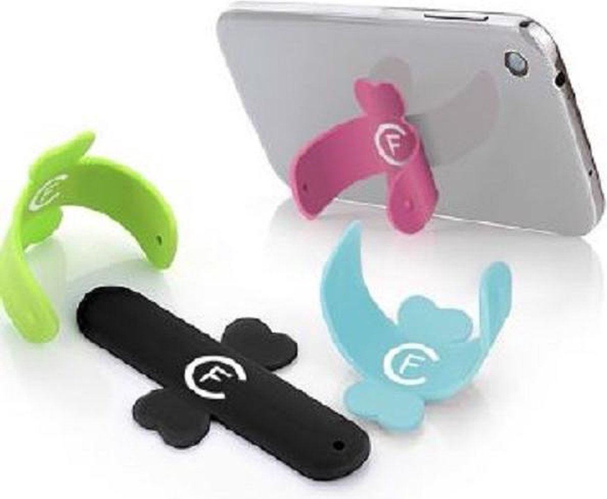 Cosmetica Fanatica - Smartphone Houder - Universeel - Flexibel - Zwart