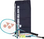 Badmintonset Yonex Junior | Kinder Badmintonset | 2 Muscle Power 2jr | 3 shuttles Mavis 10 en draagtas