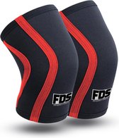 Fit Direct® Knee sleeves - Geschikt voor Fitness en CrossFit - 5mm Neopreen - set van 2 - Medium