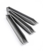 Paaltjes voor Ecolat tuinafboording Ecopic 38cm - set van 10 stuks