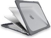 Case geschikt voor Apple MacBook Pro 13 (2016-2019) - Mobigear - Shockproof Serie - Hardcover - Zwart - Geschikt voor Apple MacBook Pro 13 (2016-2019) Cover
