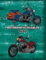 Motorrad-Klassiker Malbuch