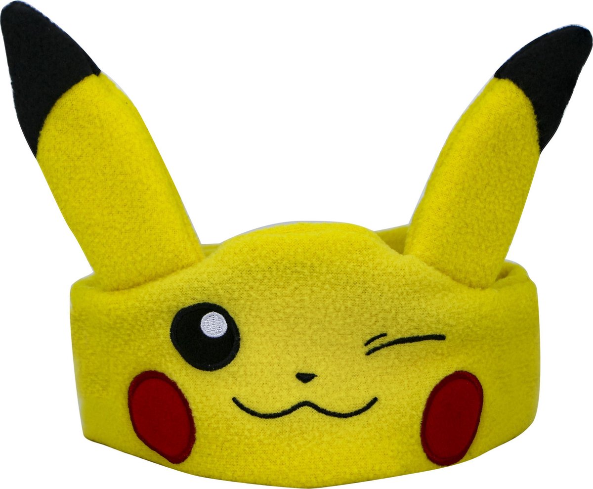 Pokémon - kinder koptelefoon hoofdband - volumebegrenzing - zacht fleece - wasbaar (3-8j)