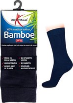 Lucovitaal Bamboe Lange Sokken Blauw 47-50