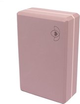 Yoga blok high density lavendelpaars - Lotus