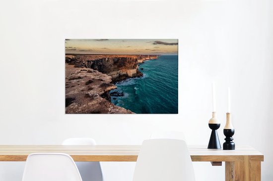 Tableau sur toile Falaises de Bunda - 90x60 cm - Décoration murale