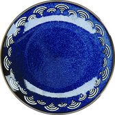 Mikasa Side Plate Satori 22 Cm Porselein Blauw