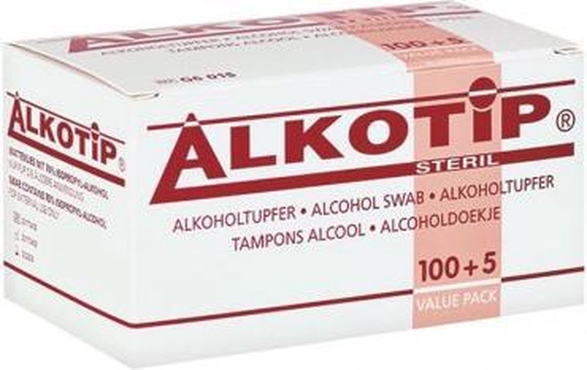 Goedkoopste Alcoholdoekje Alkotip 100 5