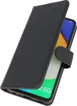 MP Case book case style Samsung Galaxy A72 (5G) / A72 (4G) wallet case - zwart