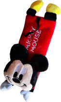 Mickey Mouse – Gordelhoes – Gordelbeschermer – Gordelkussen – Autostoel – Auto Accessoires – Kinderen – Knuffel