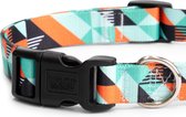 Woof Company - Hondenhalsband met kliksluiting - Billy - Middelgrote Hond - Halsband met kleur