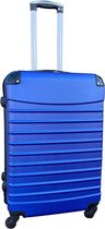 Travelerz reiskoffer met wielen 69 liter - lichtgewicht - cijferslot - blauw