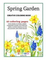 Spring Garden Creative Coloring Book