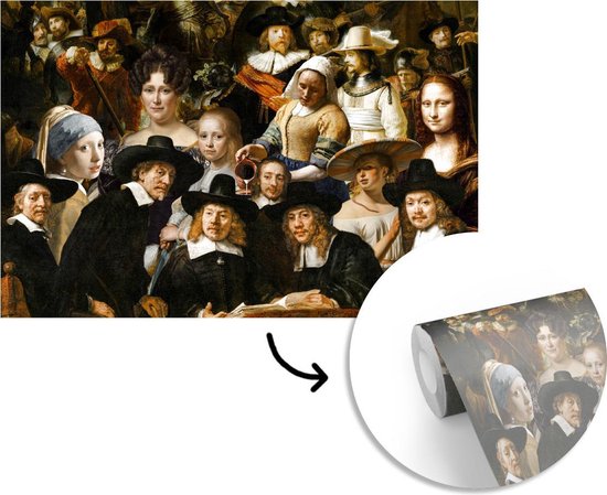 Papier peint - Papier peint photo Oude Meesters - Peintures - Collage - Largeur 360 cm x Hauteur 240 cm