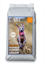 Dutch-Dogs - Adult - Graanvrije Hondenbrokken – Geperst – LAM 4kg