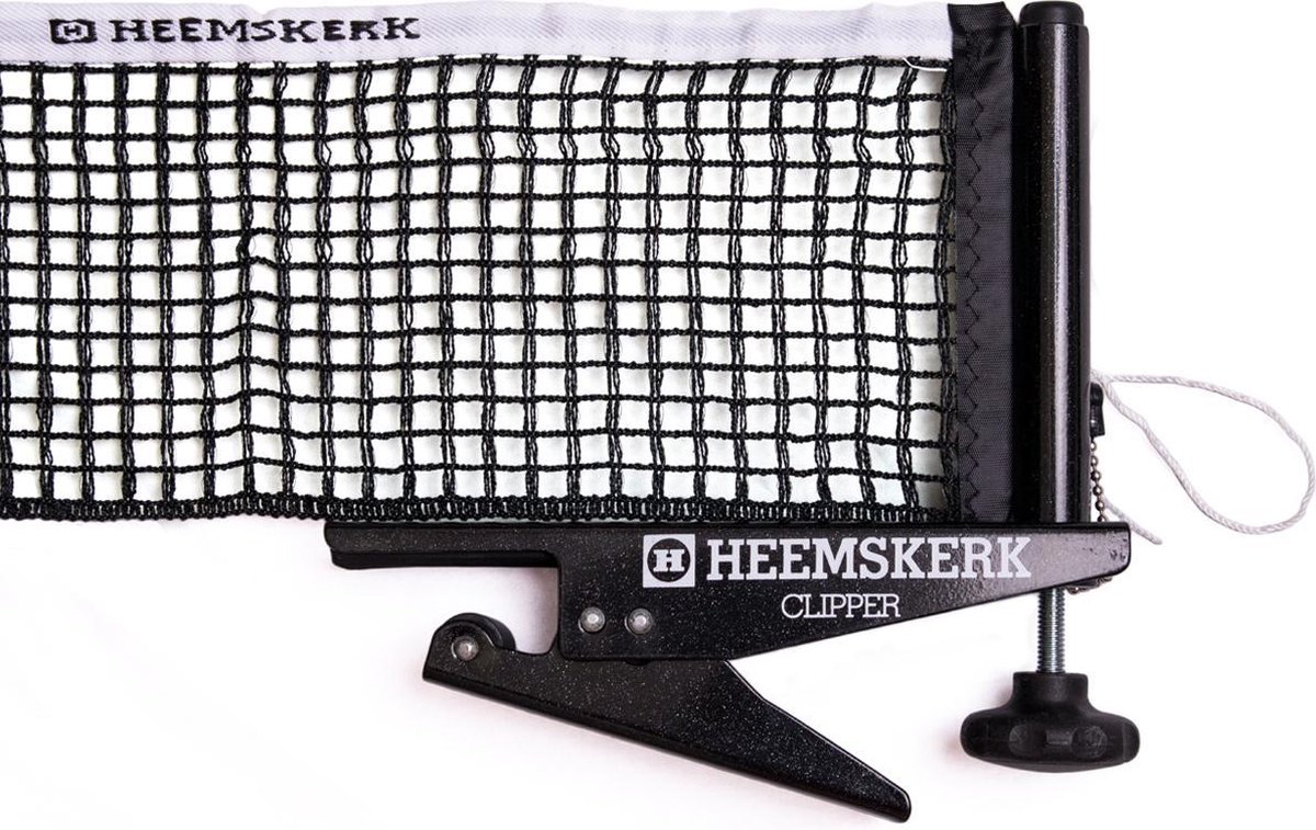 Tafeltennisnet Heemskerk Clipper - Met handige klembevestiging