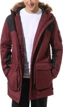 Vans Sholes Jas - Mannen - bordeaux rood - zwart