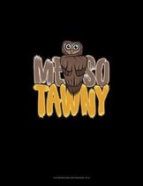 Me So Tawny: Storyboard Notebook 1.85
