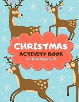 Christmas Activity Book for Kids Ages 4-8