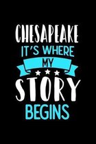 Chesapeake It's Where My Story Begins