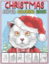 Christmas Animal Coloring Book