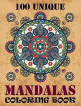 100 Unique Mandalas Coloring Book