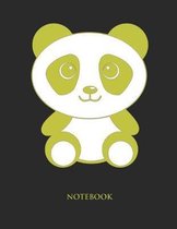 Cute Panda Notebook