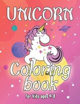 Unicorn Coloring Book for Kids Ages 4-8