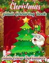 Christmas Adult Colouring Book Adults Colour By Numbers