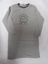 Wiplala - Slaapkleed - Nachthemd - Grijst - 4 jaar 104