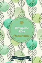 Herringbone Stitch Practice Notes